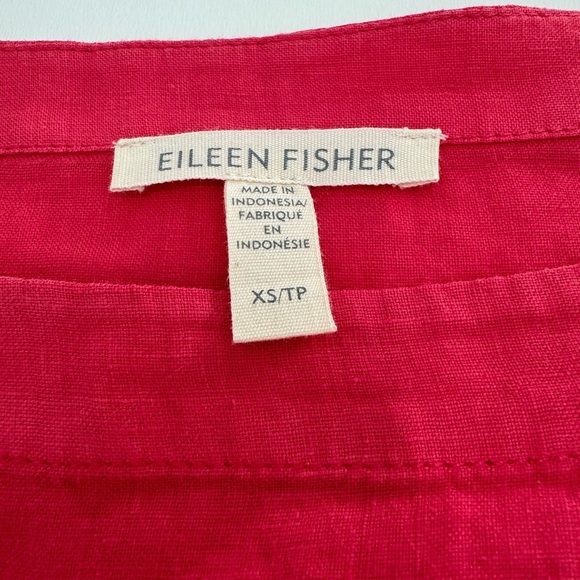 Eileen Fisher Capri Handkerchief Linen
Bateau Neck 3/4 Sleeve Top Size XS - Picture 4 of 9